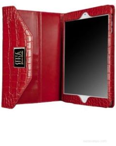 Sena Cases Leather Envy Case for Apple iPad mini, Croco Red (836017)