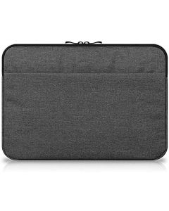 Zippered Canvas Carrying Sleeve bag Breifcase for RCA Galileo Pro 11.5" Touchscreen Tablet/Samsung Galaxy Tab S5e 10.5 / Tab A 10.5 / Tab S4 10.5 / Jumper EZpad Go 11.6 / iPad Pro 11 (Black)