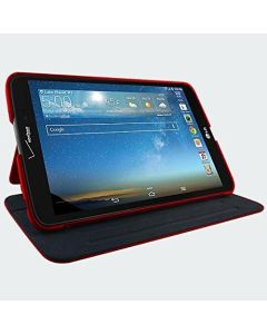 Marblue Folio Cover Slim Stand for LG G Pad LTE (Red
